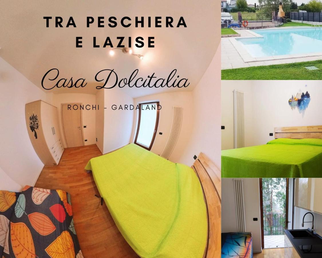 Casa Dolcitalia A Gardaland Con Piscina Daire Ronchi  Dış mekan fotoğraf